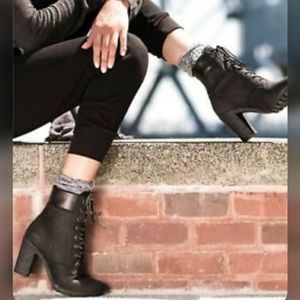 timberland high heel boots outfit